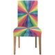 thumbnail image 2 of Funda protectora ABPHQTO Geométrico Arco Iris Para Silla Juego de 6, 2 of 4