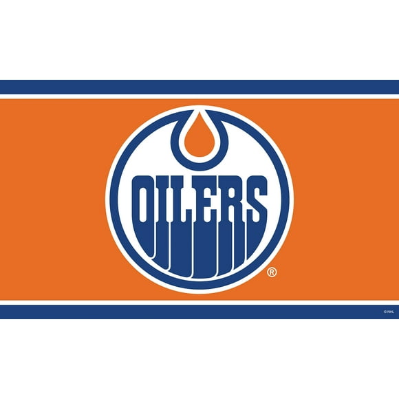 The Sports Vault Drapeau 3 x 5 Pieds, Edmonton Oilers