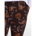 thumbnail image 4 of Women’s Graphic Halloween Haunted Pumpkins Jogger Pants, Sizes XXS-XXL, 4 of 5