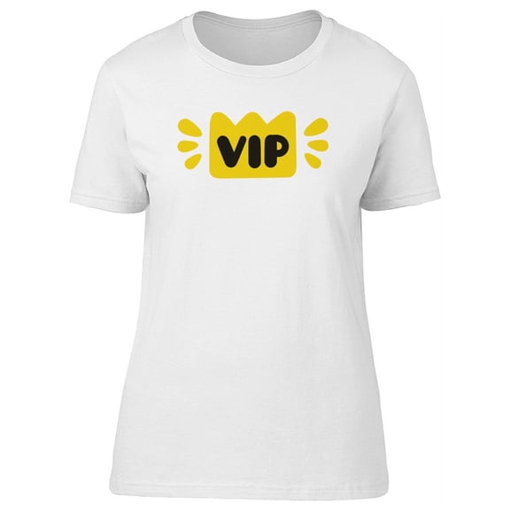 Vip Golden Crown With Sparkles Tee Men's -Image by Shutterstock