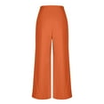 thumbnail image 5 of Tawop Pants for Women Wide Leg Trousers Loose Palazzo Pants Business Casual, 5 of 6