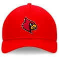 thumbnail image 2 of Men's Top of the World Red Louisville Cardinals Spacer Flex Hat, 2 of 4