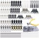 thumbnail image 1 of Kit de reparación de cremalleras ZOMETUO de 254 piezas, set universal, 1 of 6
