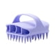 thumbnail image 5 of Cepillo masajeador de cuero cabelludo para champú, compacto, limpieza profunda para cabello húmedo y seco. Violeta, 5 of 7