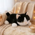 thumbnail image 4 of Juguete de Peluche Suave y Abrazable para Gatito, Gatos de Peluche Esponjosos para Niños, Regalo de Cumpleaños, Recuerdos de Fiesta de Mascotas, Rellenos de Easter, 4 of 9