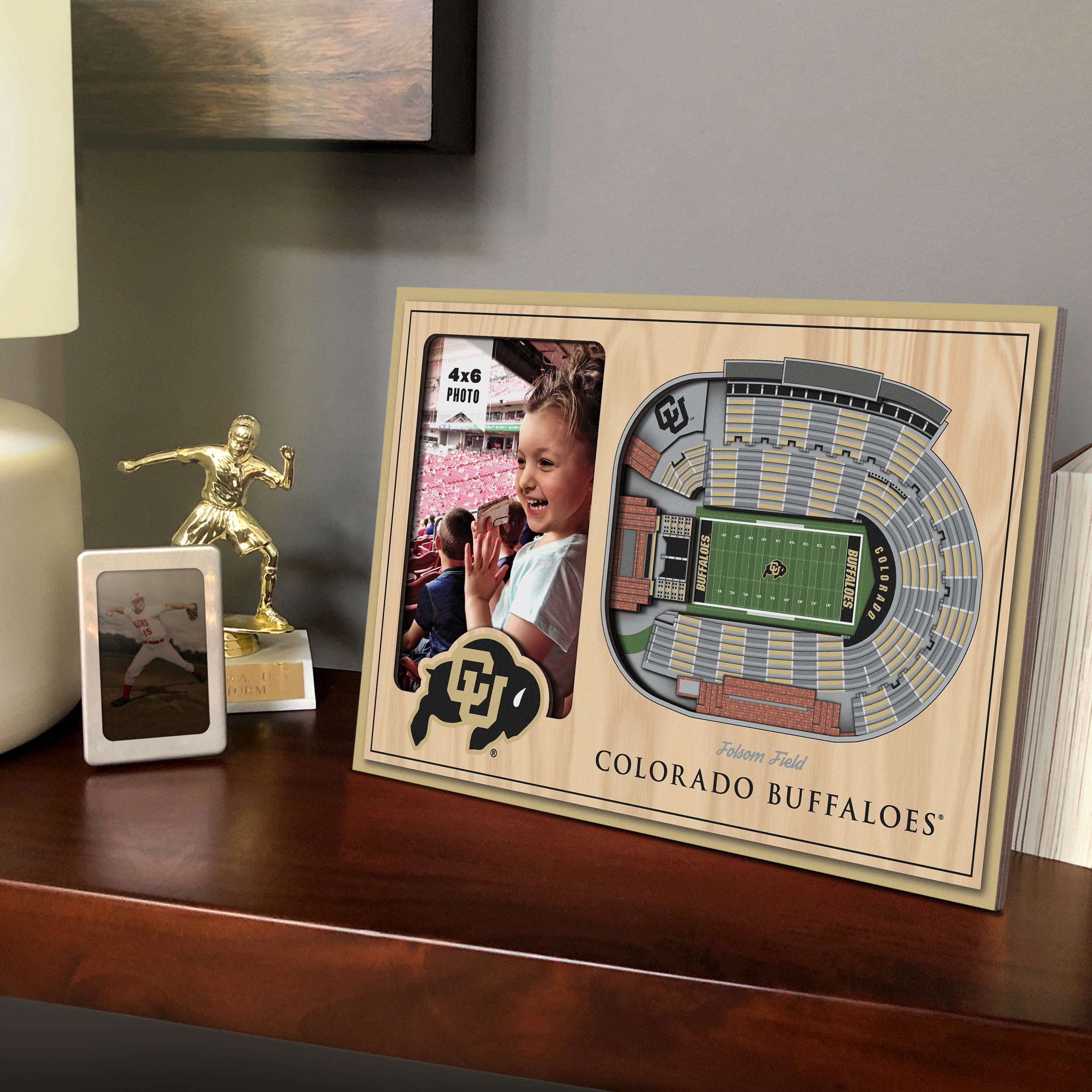 YouTheFan NCAA Colorado Buffaloes 3D StadiumView Picture Frame
