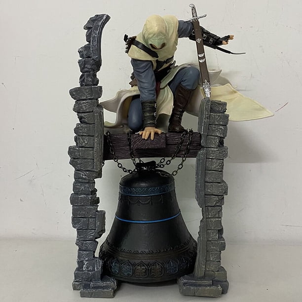 Bayek Altair Aya Apple of Eden Figura de acción ATIONS Modelo coleccionable Toy Butter ovski zhangmengya LED
