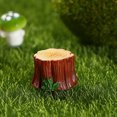 thumbnail image 6 of Cheers US 8pcs/Set Top Collection Miniature Fairy Garden and Terrarium Decorative Mossy Tree Stump Display Riser, 6 of 7