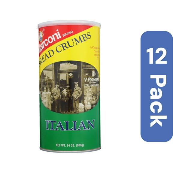 Marconi Bread Crumbs Italian 24 Ounces Pack of 12 (Pack of 12)
