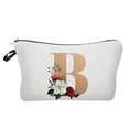 thumbnail image 3 of Xihbxyly Bolsa de Cosméticos Portátil de Viaje para Mujer con Estampado Digital Dorado, 3 of 3