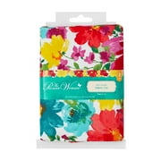 The Pioneer Woman 44" x 1 Yard Cotton Breezy Blossoms Fabric Precut, White
