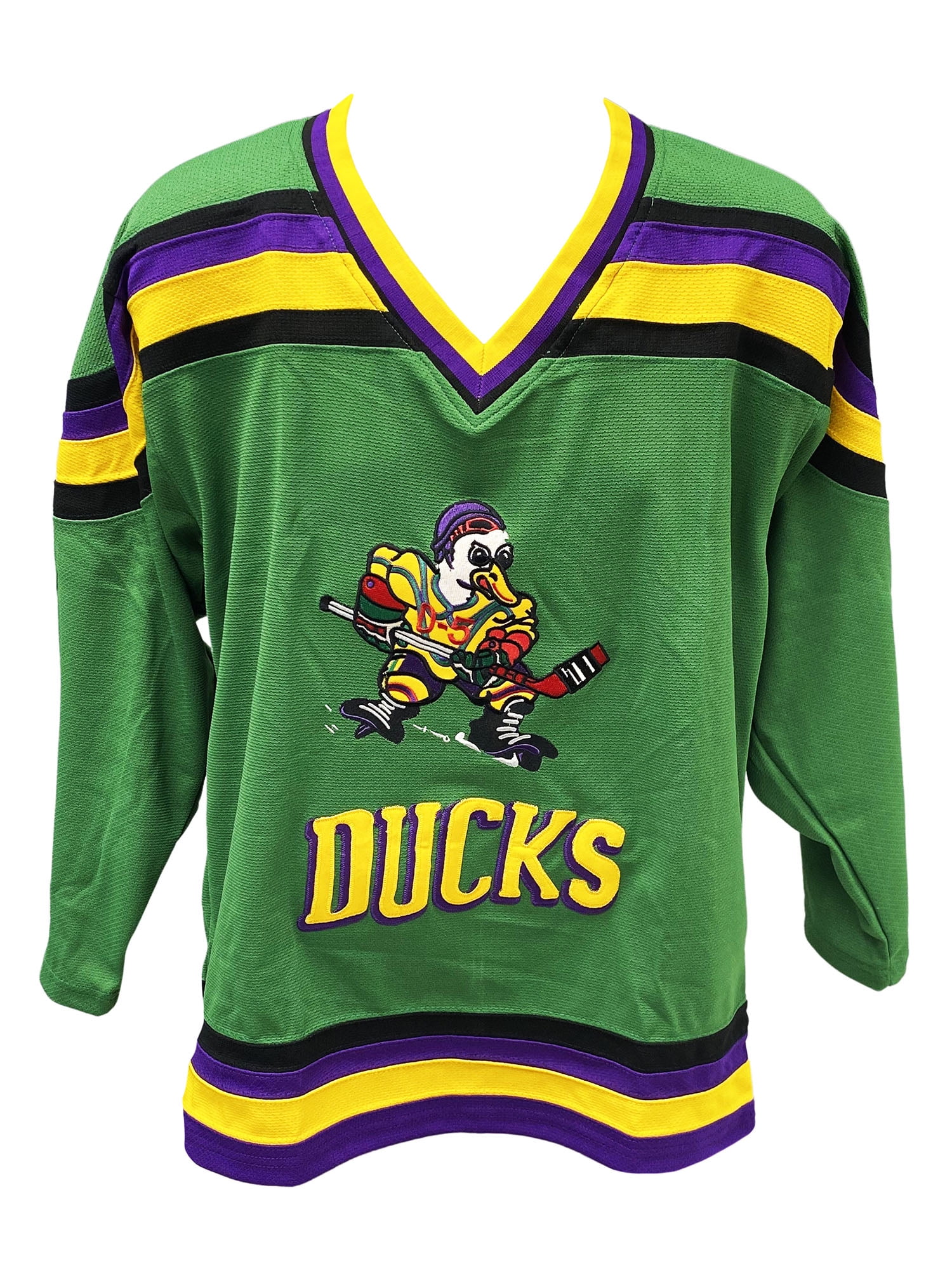 Blank Mighty Ducks Movie Hockey Jersey - Athletic Knit MIG637B