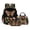 Black and Orange - Butterfly Floral, variant on DISNIMO Cardinal Daisy Printed 3 Pcs Kids School Bag Set with Insulated Lunch Bag & Pencil Case, 17 Inch Large Capacity School Backpack with Adjustable Strap, Back to School Gift