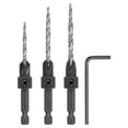 thumbnail image 1 of Brocas Avellanadoras 3 Piezas Dewalt #6 #8 #10 DeWalt DW2535, 1 of 3