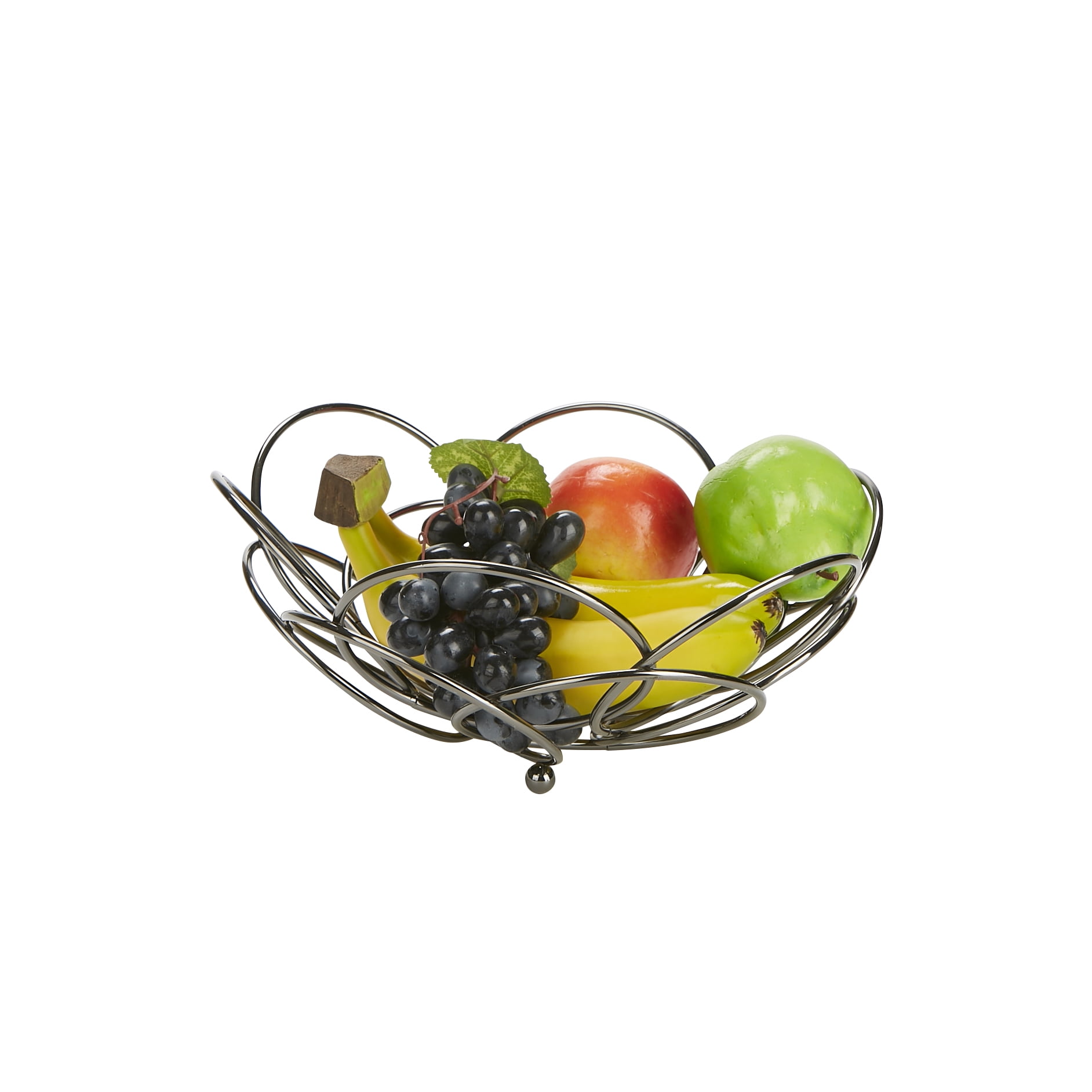 Mind Reader Fruit Bowl Modern Stainless Steel Fruit And Vegetable