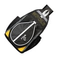 thumbnail image 4 of Langgg Table Tennis Storage Bag Table Tennis Pouch Racket for Tennis Racket Racquet Large Grey Large Grey, 4 of 6