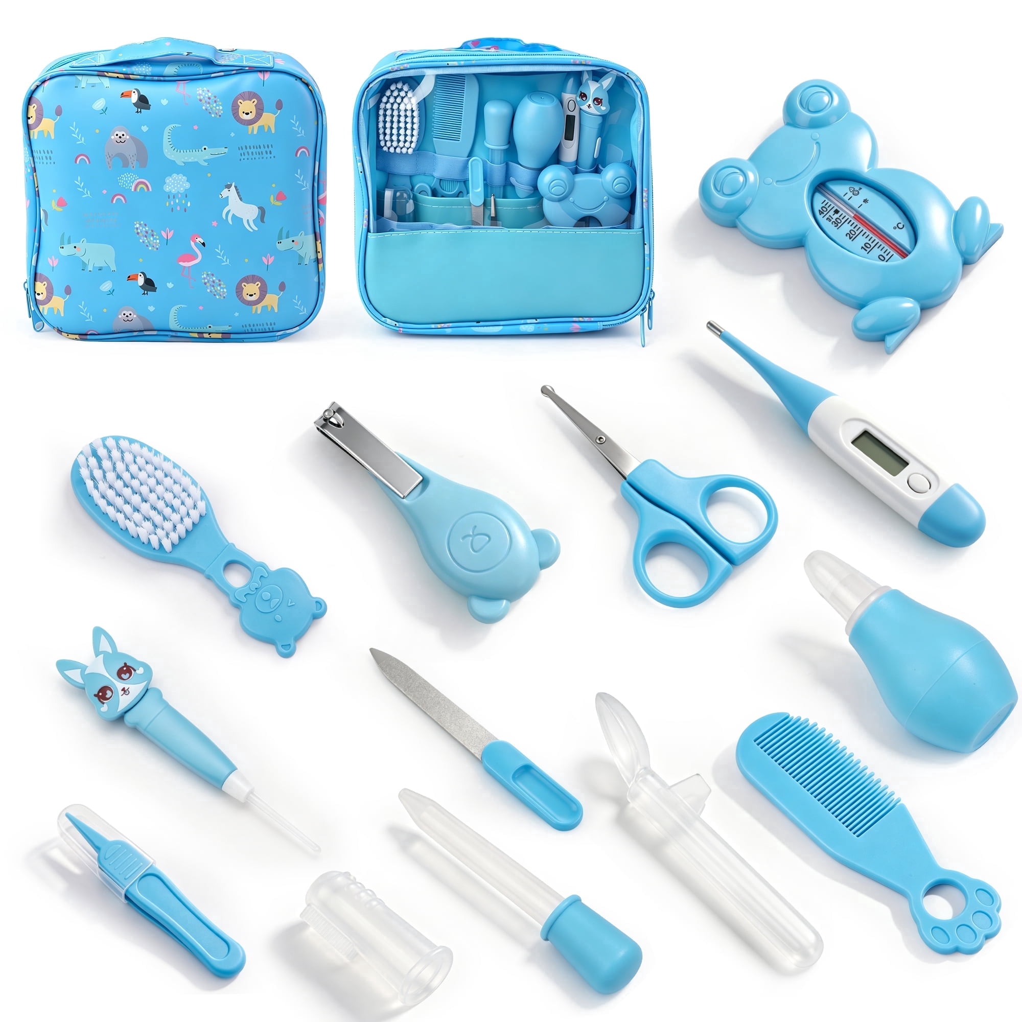 Momcozy Baby Core Kit with Nasal Aspirator, Grooming Tools, Bath