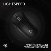 Logitech G PRO X SUPERLIGHT 2 SE wireless gaming mouse, 60 g pro-grade mouse with 5 programmable buttons, 44K DPI sensor, Black
