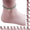 thumbnail image 2 of Shell Bead Anklet Casual Simple Ankle Bracelet Foot Anklet Beach Anklet for Girl, 2 of 10