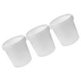 thumbnail image 5 of Raindrops 3pcs Food Grade Plastic Buckets with Lids, 1L Portable Food Storage Containers for Kitchen, Household, Cleaning, and Outdoor Use, 5 of 8