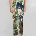 thumbnail image 2 of Genshin Impact Pajamas Pants 3D Printing Wide Leg PJ Pant Loungewear Casual Comfy Sleepwear Lounge Pants for Men Women2XL, 2 of 9