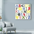 thumbnail image 3 of Trademark Fine Art 'Kids Room Letters' Canvas Art by Megan Meagher, 3 of 4