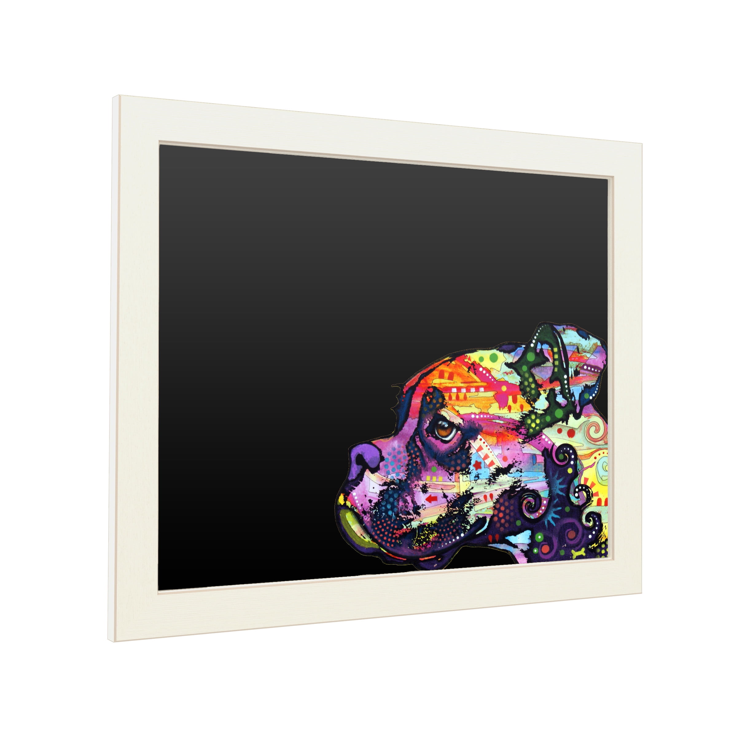 Trademark Fine Art 'Profile Boxer' Chalkboard by Dean Russo