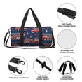 thumbnail image 6 of KLL Fire Truck 1 Duffle Bag For Men Women Sport Gym Fitness Tote Travel Training Workout Basketball Football Weekender, 6 of 8