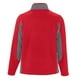 thumbnail image 2 of SOLS - Forro polar contraste cremallera completa Modelo Nordic Hombre caballero (Rojo/Gris medio), 2 of 3