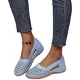 thumbnail image 1 of Zapatos de señora Cuñas Sandalias ahuecadas Zapatos cómodos informales sin cordones, 1 of 4
