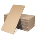 thumbnail image 5 of KONTONTY Corrugated Cardboard Sheets for Packing Use Khaki Color Protective Cushioning Sturdy and Reusable 50pcs, 5 of 8