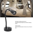 thumbnail image 4 of Luz De Noche LED Para RV, Giratoria De 360 ​​​​grados, Cuello De Cisne Flexible, Lámpara De Lectura Ajustable, Cálido Para Autocaravanas, Camiones, Barcos, aleación De, 4 of 7