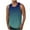 Light Blue, variant on VBTAPA Big and Tall Tank Tops for Men Summer Gradient Print Sleeveless Crewneck T-shirt Tropical Beach Tanks Casual Workout Vest Top Army Green XXXL