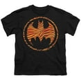 thumbnail image 2 of Batman Bat Animal Print Kids T Shirt (Large) for Youth Toddler Boys and Girls, Black, 2 of 5