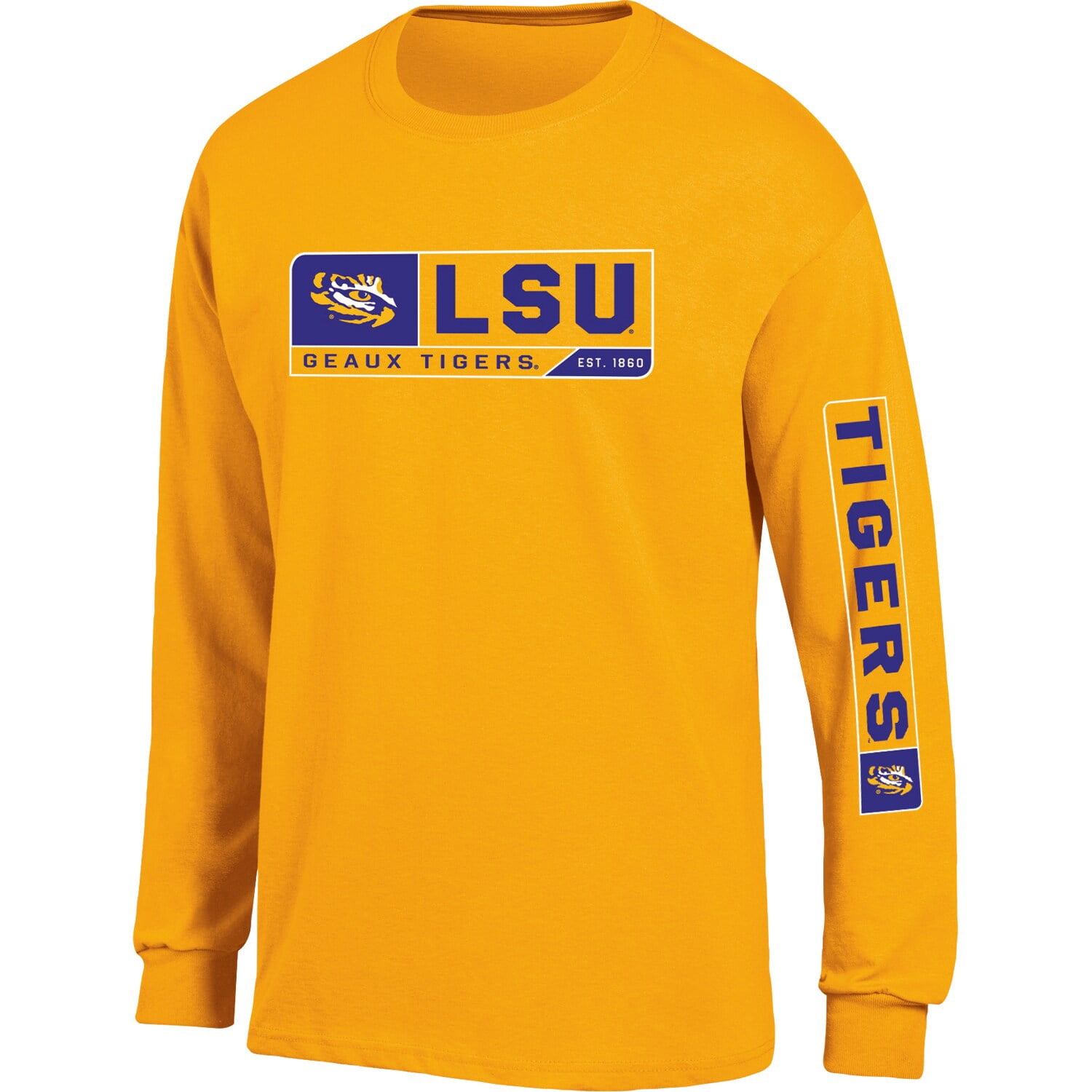 Men's Russell Athletic Gold LSU Tigers 