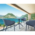 thumbnail image 5 of Luxury Commercial Living 31.5" Dark Gray Solid Square Dining Table, 5 of 8