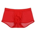 thumbnail image 1 of BJUTIR Panties For Men Low Rise Briefs Ice Thread Underpants Fashion Ride Up Underwear Pant, 1 of 9