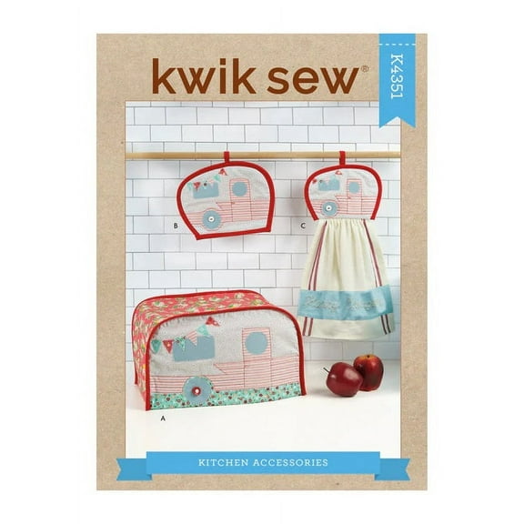 Kwik Sew Sewing Pattern 4351 - Kitchen Accessories, Size: OS (One Size)