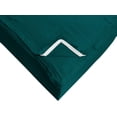 thumbnail image 6 of DNG Creations Zipper Fitted Sheet ( Includes - 1 Elastic Fitted Sheet & 2 Base Sheet has Zipper ) 100% Egyptian Cotton 8 Inch Deep Pocket (Solid Teal - Queen ), 6 of 9