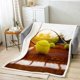 thumbnail image 1 of Tennis Ball Fleece Throw Blanket D Tennis Racket Sherpa Blanket For Bed Sofa Wobedroom Sports Plush Blanket Set D Ball Warm Fuzzy Blanket Queen, 1 of 5