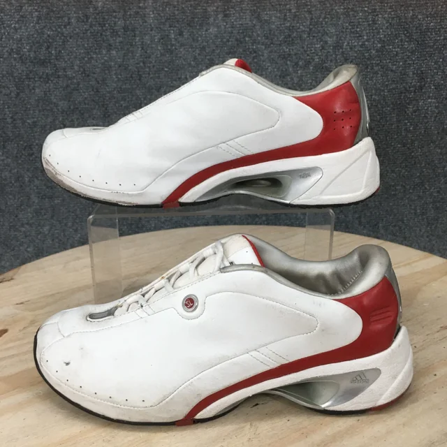 Adi - das SL Shoes Mens 6 Athletic Lace Up Sneakers 385193 White Leather Low Top