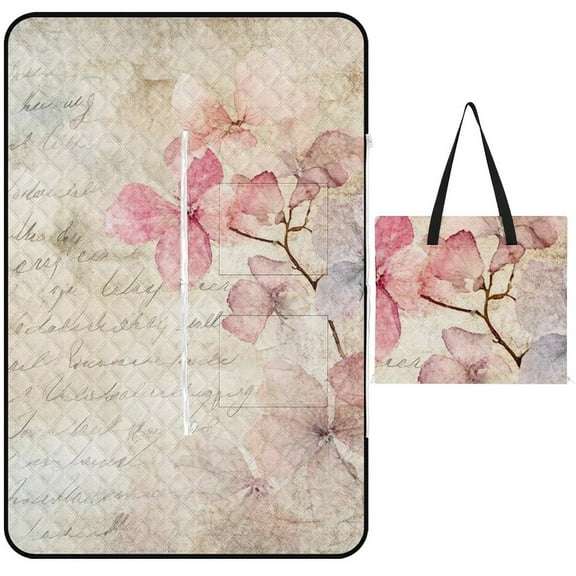 Bohemian Color Waterproof Picnic Blanket with Foldable Zipper, Suitable for Outdoor Use, Suitable for Travel, Camping, Beaches, Parks, Grasslands, Picnic Blanket Accessories