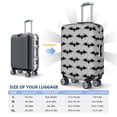 thumbnail image 6 of Daiia Bat Luggage Cover, Thickened Washable Travel Luggage Covers, Elastic Unique Baggage Covers for 18-20 inch Luggage-Medium, 6 of 9
