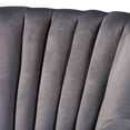 thumbnail image 6 of Baxton Studio Relena Wingback Chair, Gray, 6 of 11
