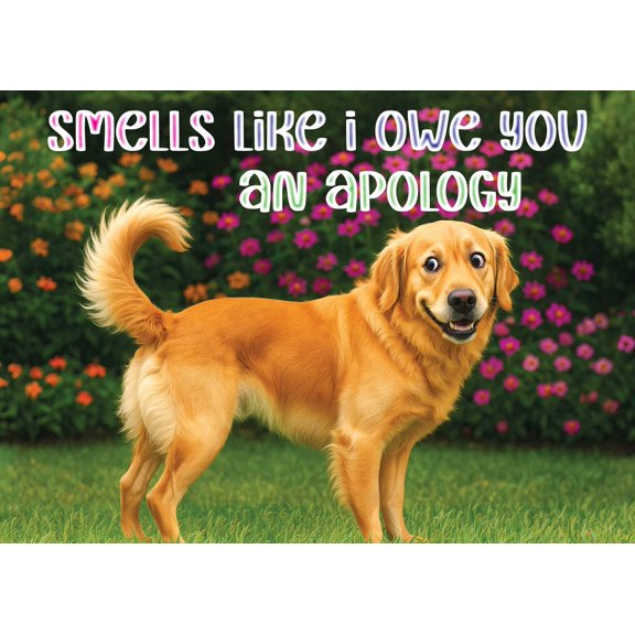 Glory To Dog Smells Like I Owe You an Apology Card