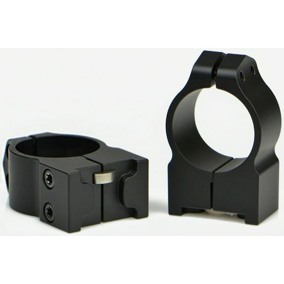 Warne Maxima Steel Rings, 1in, Ruger #1, MINI 14-30 Grooved Receiver, PA, Medium - Matte