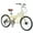 Yellow, variant on Aezusy 24" Womens Bike Shimano 6-Speed Adult Commuter Bicycle with Cargo, Yellow