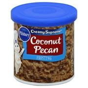 Pillsbury Creamy Supreme Coconut Pecan Flavored Frosting (Pack of 6)