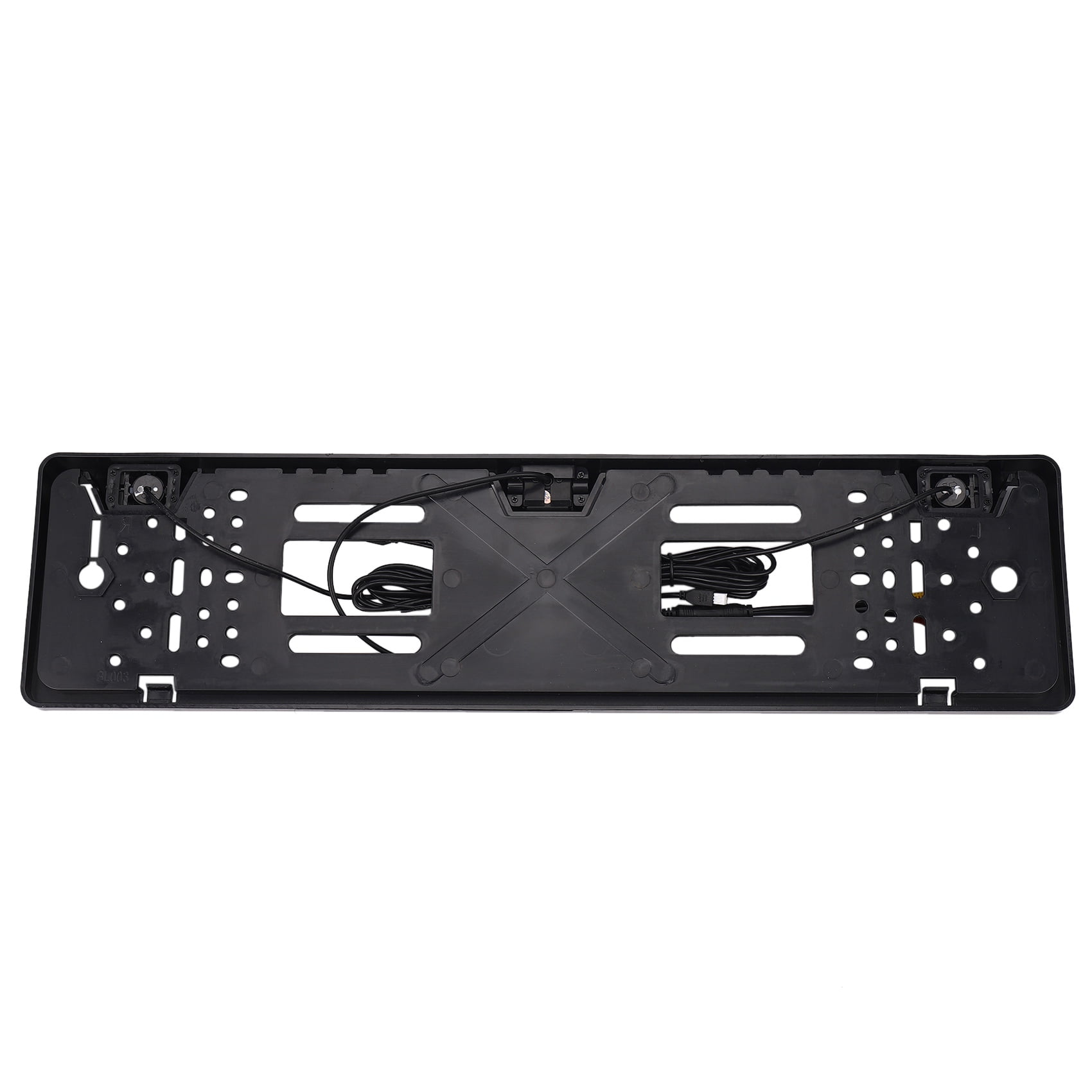 HD rearview camera car European license plate frame camera Light 12 LED