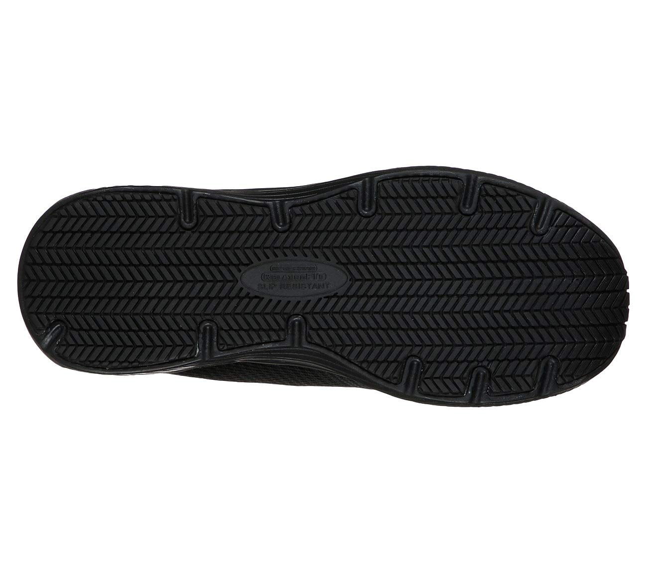 Skechers Work Men's Dyna Air Slip Resistant Lace-up Sneaker